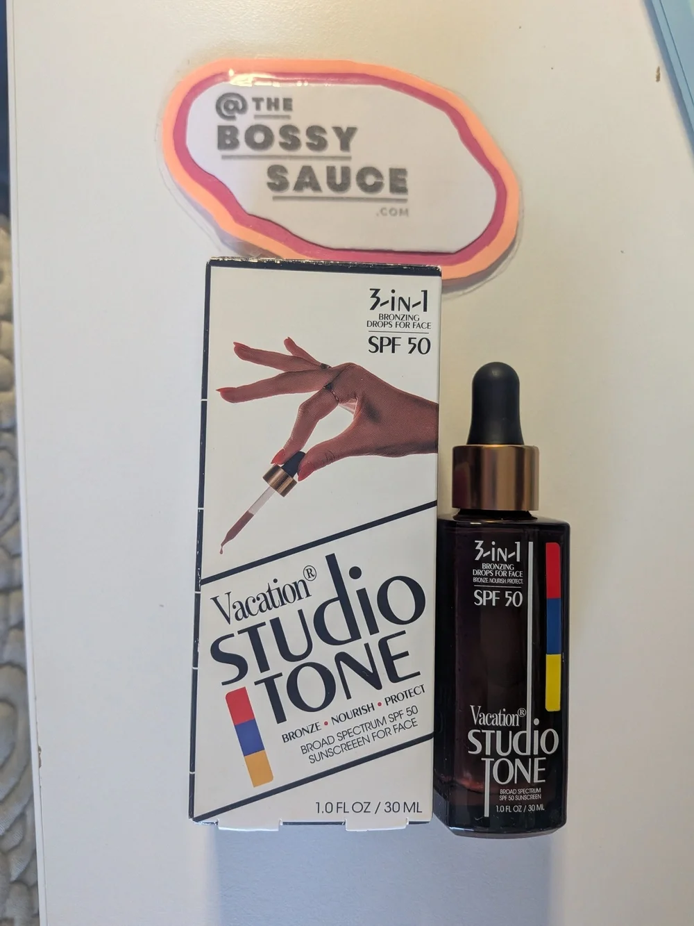 Vacation Studio Tone 3-In-1 Bronzing Drops SPF 50 NWT 30 ML